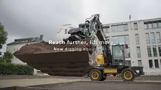 The next generation of Volvo EWR150 and EWR170 Wheeled Excavators | Built for Tomorrow.