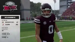 (23) Alabama Crimson Tide (7-3) vs. Mississippi State Bulldogs (2-8) - November 21, 2026