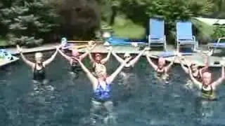 Pool aerobics Esther Williams