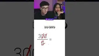 Eis que &eacute; dupla na prova de matem&aacute;tica: #shorts