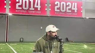 Ryan Day Full Wednesday at the Woody Hayes interview