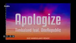 APOLOGIZE - Timbaland feat. OneRepublic [ IGO MARGILANO REMIX ] ReaggeJump