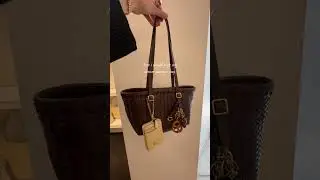 Obsessed with this woven tote from @coach #coachretailemployee #coachny #coach #coachbag #totebag