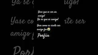 por fiin