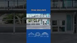 three-story tent | three-story building