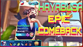 HAYABUSA EPIC COMEBACK|Mobile Legends BangBang |LonMar Gaming