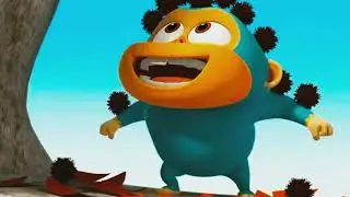 New Funny Animated Cartoon - Alien Monkeys - Cartoons For Children