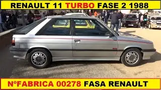 Renault 11 Turbo Fase 2 1988. El deportivo de producción nacional.