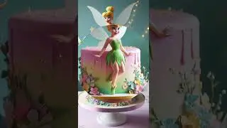 Tinkerbell Themed Cake Designs #ai #tinkerbell