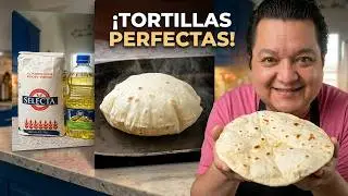 Las tortillas m&aacute;s esponjosas hechas con aceite vegetal