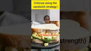 criticize sandwishly #bestparenting # bestteachers#besteducators#nochildleftbehind#teacherstalk#