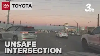 Policja w Las Vegas sygnalizuje niebezpieczne skrzyżowania Blue Diamond