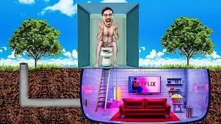 Crazy Secret Room Making Challenges Part 3   इस ख़ुफ़िया घर को ढूँढना नामुमकिन है