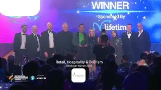 Compass Group UK & Ireland - Retail, Hospitality & Tourism Employer of the Year 2023