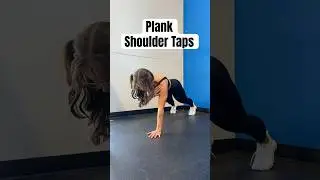Plank Shoulder Taps #coreworkout #core #exercisedemo #exerciselibrary #coreworkouts