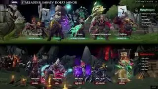 Royal Never Give Up vs Flying Penguins | StarLadder ImbaTV Dota 2 Minor (Group Stage)