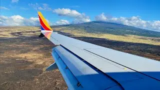 [4K] &ndash; Stunning Kona Hawaii Landing &ndash; Southwest &ndash; Boeing 737-8 Max &ndash; KOA &ndash; N8748Q &ndash; SCS Ep. 796