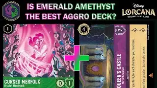 🟢🟣 EMERALD AMETHYST VS STEEL DECKS - A Consistent Way to Win on the Play? - Disney Lorcana