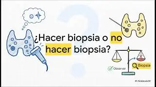 Ultrasonido y biopsia de n&oacute;dulo tiroideo definen su manejo.