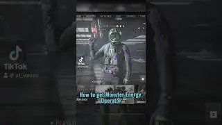 How to get Monster Energy Operator in Modernwarfare 3 👀 #shorts #callofduty  #monsterenergy #viral