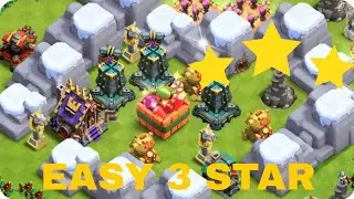 Easily 3 Star Grand Stand Challenge in Clash Of Clans 