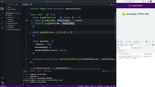 JavaScript HTML5 APIs 069 Advanced Geolocation Options