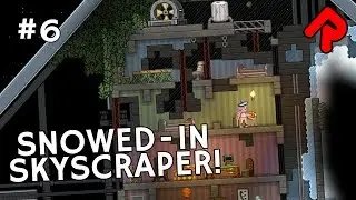 Snowed-in Skyscraper! | Let's play Starbound Haunted Station ep 6
