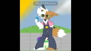 Andrey's daughter:3 #alightmotion#art#animation #flispy_kit#furry #mikakit#edit #cat #kitcommunity
