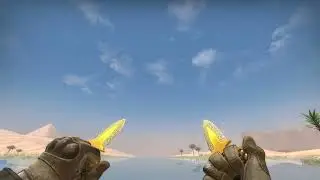 CSGO - ★Shadow Daggers | Lore ( Field-Tested 0.2066 ) High Graphics.
