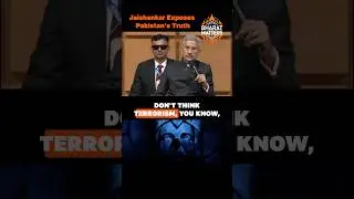 Jaishankar Drops Truth Bomb on Pakistan