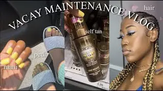 VACAY MAINTENANCE VLOG: Jergens Natural Glow Instsnt Sun | Review
