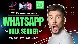 WhatsApp Bulk Massage Sender Software Complete Information Video &ndash; SSJ Developer Cheapest Offer Ever