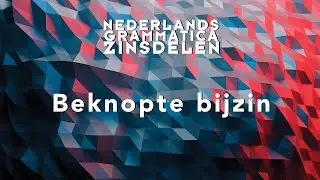 Grammatica Zinsdelen: Beknopte Bijzin