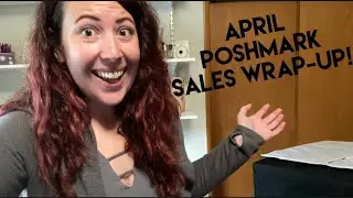 April Poshmark Sales - $5,000+ Working From Home! Top 5 Items That Sold For Major Profit!