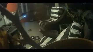Ghostly Apparition Walks Across Balcony