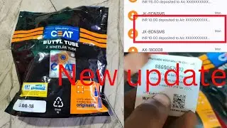 CEAT tube cashback🫵 CEAT tube ko scan Karen 👍