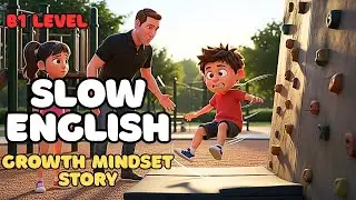 Growth Mindset Story 4K | Learn English with Animation | B1 Listening Practice | Family Story | ESL