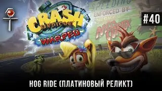 Crash Bandicoot 3: Warped на 105% #40: Hog Ride (Платиновый реликт).