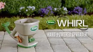 How to Use the Scotts&reg; Whirl&trade; Hand-Powered Spreader
