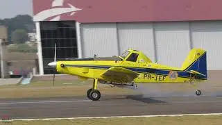 Air Tractor AT-802A AT-502B Decolagens e Pousos-Em Miss&atilde;o Combate Inc&ecirc;ndio No Juquery Com Audio