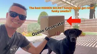 Unboxing the Best HIDDEN Hotel & Hospitality SECRET to get rid of funky smells!? (Ozone Generator)
