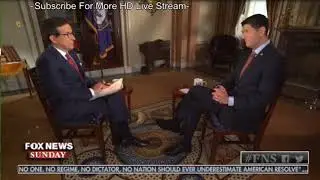 CHRIS WALLACE EXCLUSIVE INTERVIEW W PAUL RYAN ON GOP TAX PLAN RYAN SAYS RIGGING DNC TAKES THE CAKE O