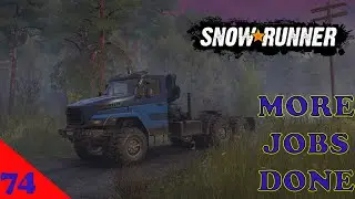 SnowRunner Ep 74     Oil Rig Restoration on the Quarry