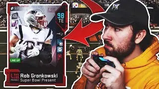 LTD ROB GRONKOWSKI PLAYS WR! Madden 19 Gameplay