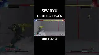 SFV RYU - PERFECT K.O. - vs  F.A.N.G #shorts