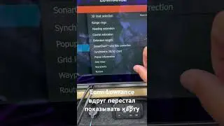 Если Lowrance вдруг перестал отображать карту