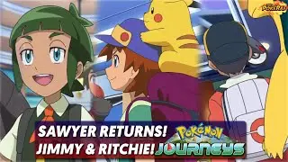 SAWYER, RITCHIE & JIMMY RETURN! DIANTHA BEATS LANCE, CYNTHIA'S FULL TEAM + MORE! - Pok&eacute;mon Journeys
