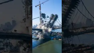 ENGINEERING FAILURES. BRIDGE COLLAPSE #crash #accident