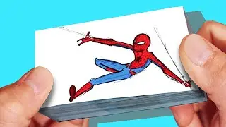 Spider-Man: Far From Home, Flipbook with Mysterio.