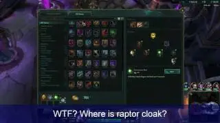 No Raptor Cloak on TT Hexakill